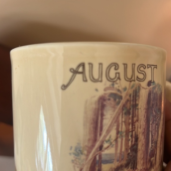 Cottagecore August Mug Cup  Country Diary of an Edwardian Lady Webb Bower 1977 - Picture 9 of 9